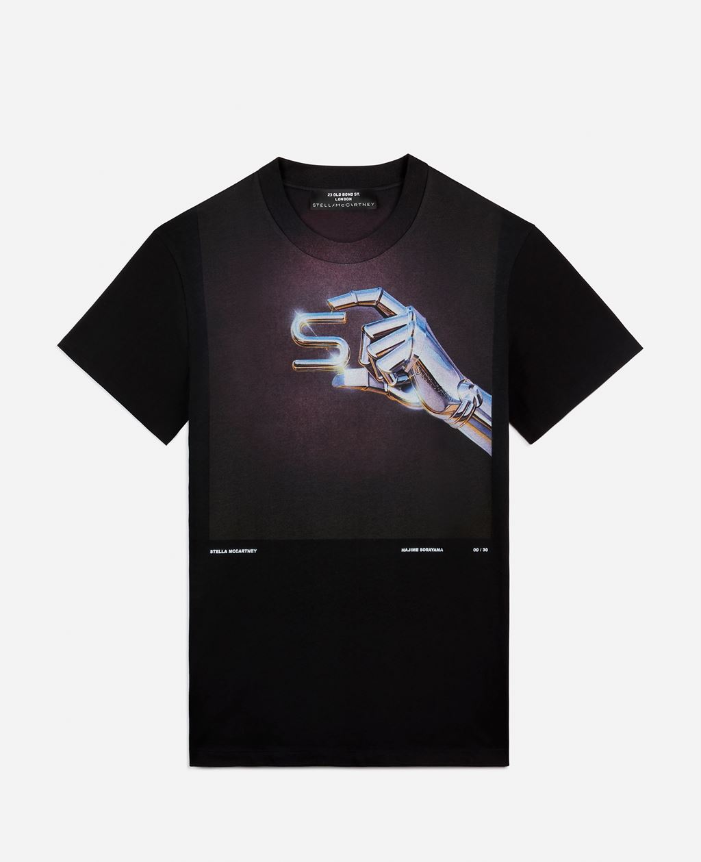 Stella Mccartney Black Hajime Sorayama "s" T-shirt