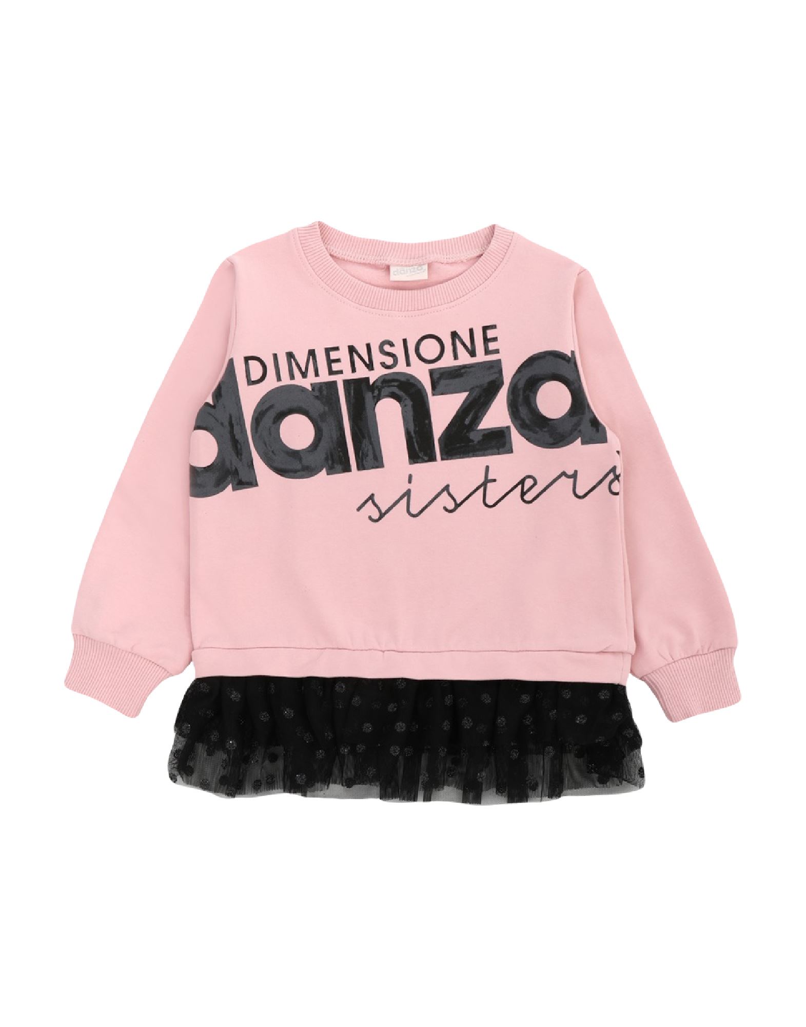 Dimensione Danza Sisters Kids' Sweatshirts In Pink