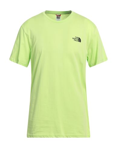 THE NORTH FACE THE NORTH FACE MAN T-SHIRT LIGHT GREEN SIZE XL COTTON