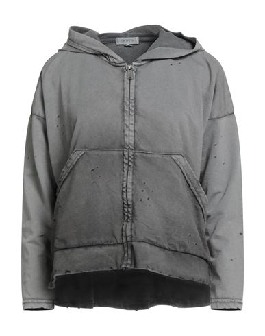 Crossley Woman Sweatshirt Light Grey Size S Cotton In Gray