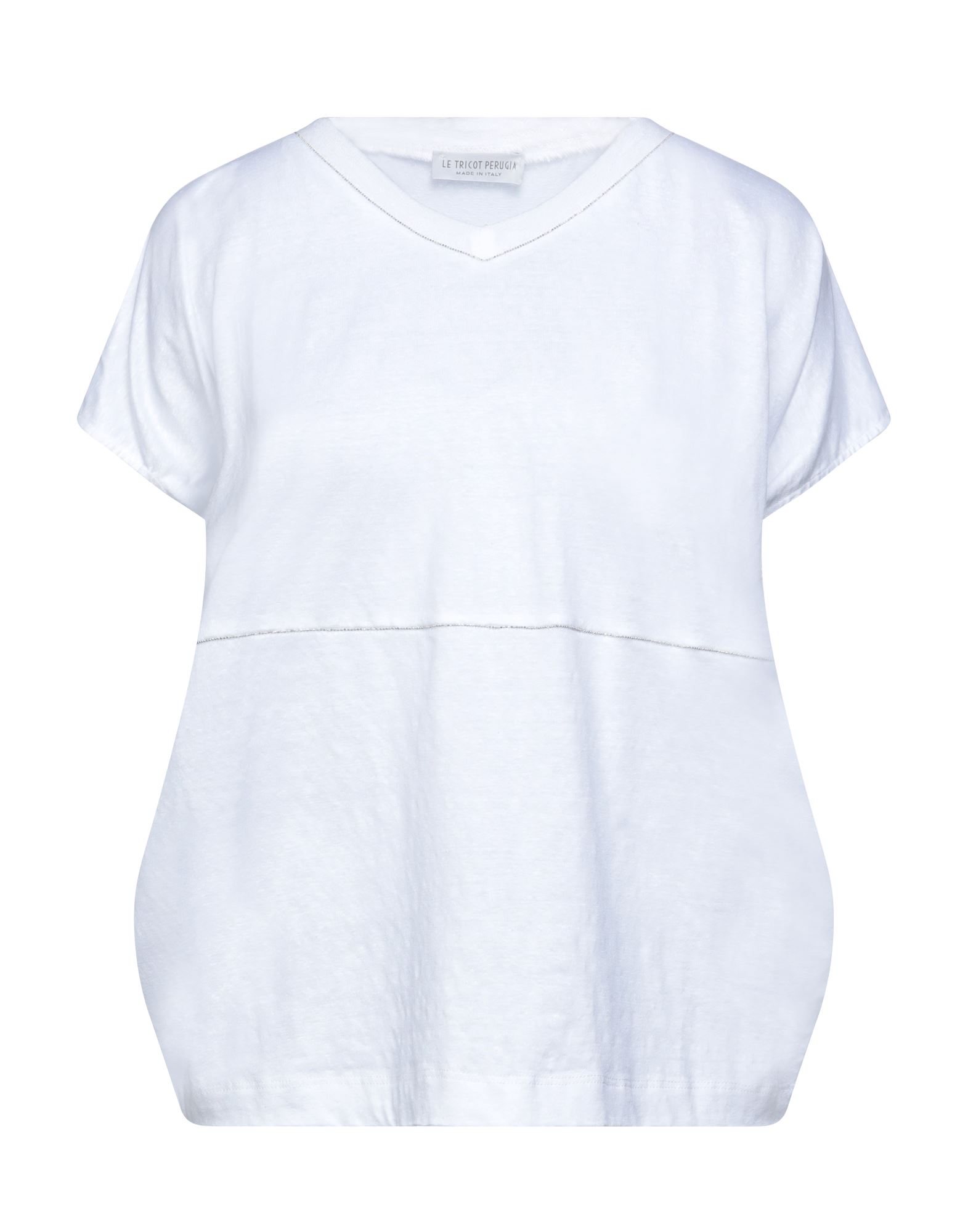 Le Tricot Perugia T-shirts In White