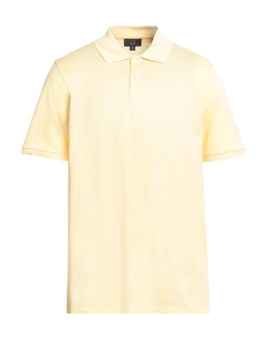 Shop Dunhill Man Polo Shirt Yellow Size S Cotton