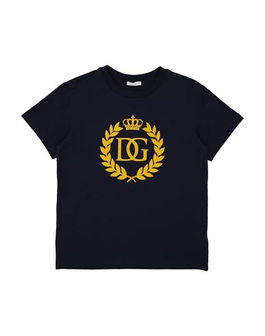 Dolce & Gabbana Babies'  Toddler Boy T-shirt Midnight Blue Size 7 Cotton