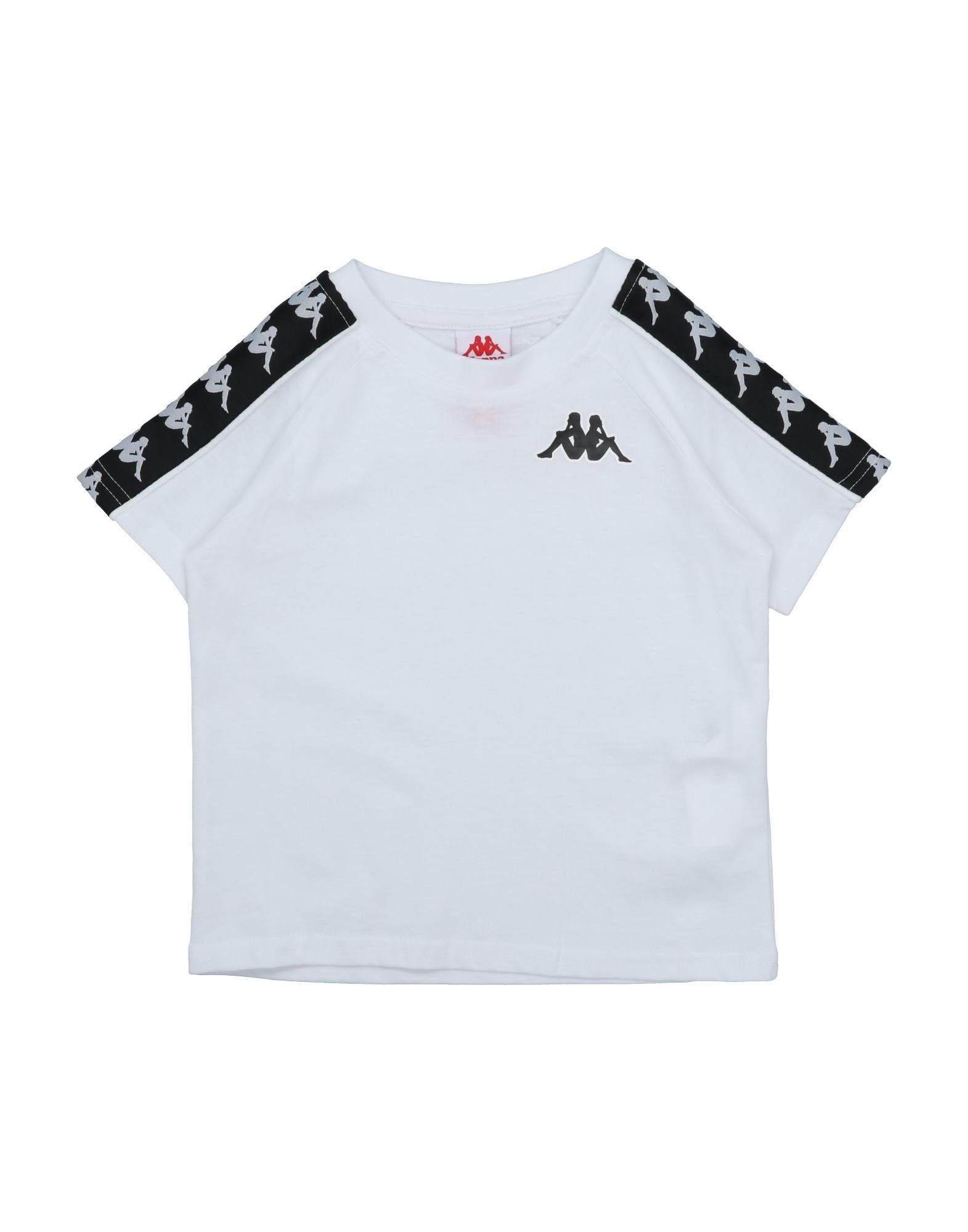 Shop Kappa Toddler Boy T-shirt White Size 5 Cotton