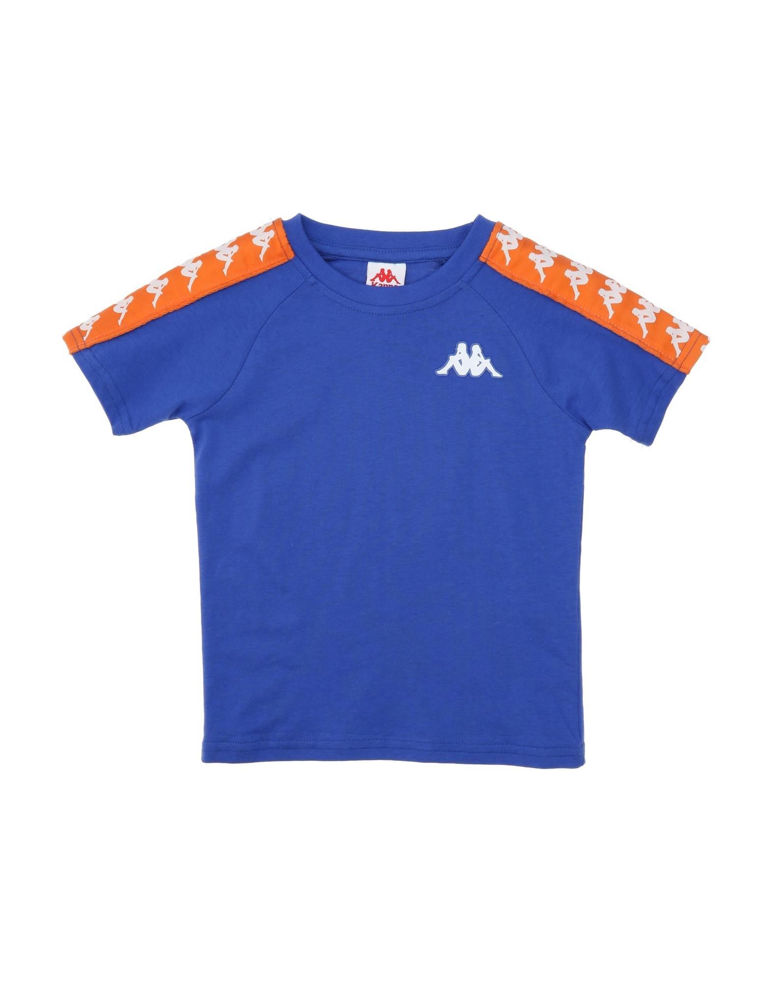 Shop Kappa Toddler Boy T-shirt Blue Size 5 Cotton