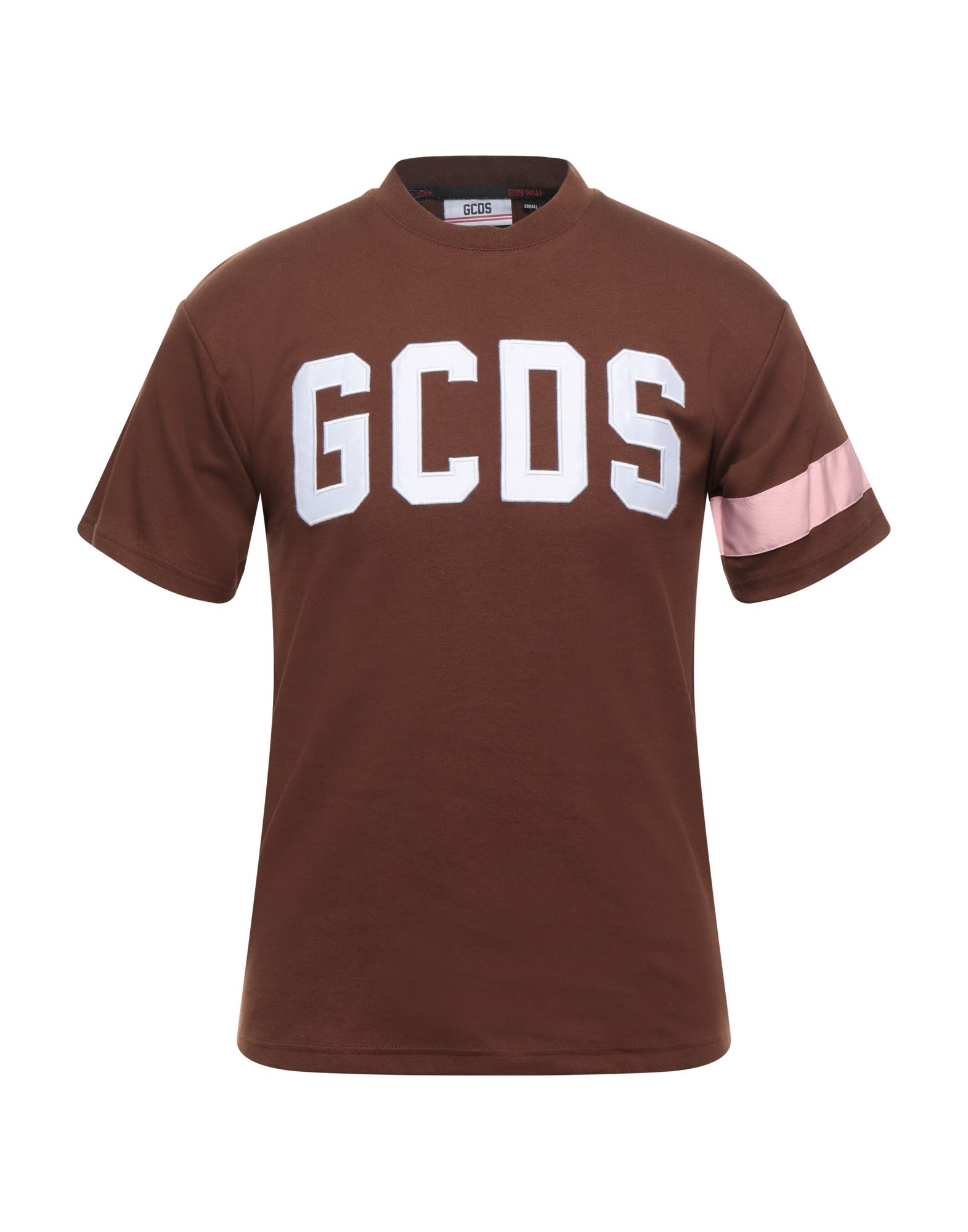 Gcds T-shirts In Brown