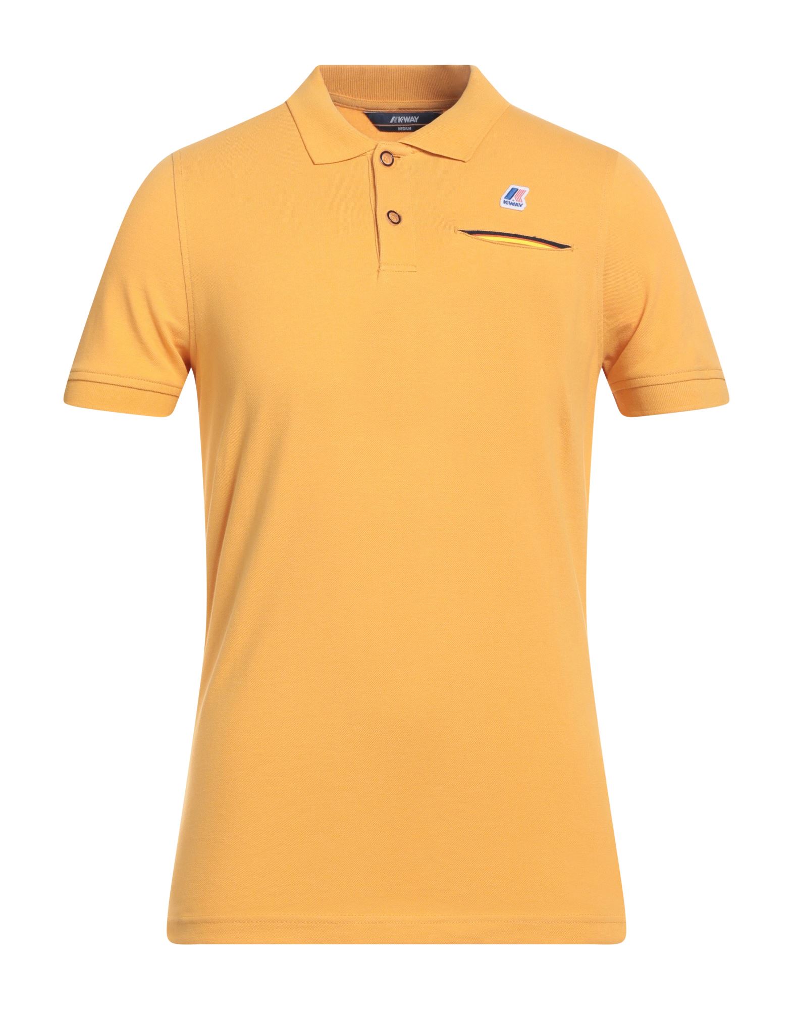 K-way Polo Shirts In Yellow
