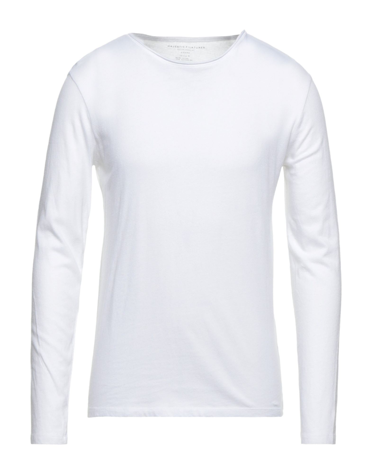 Majestic T-shirts In White