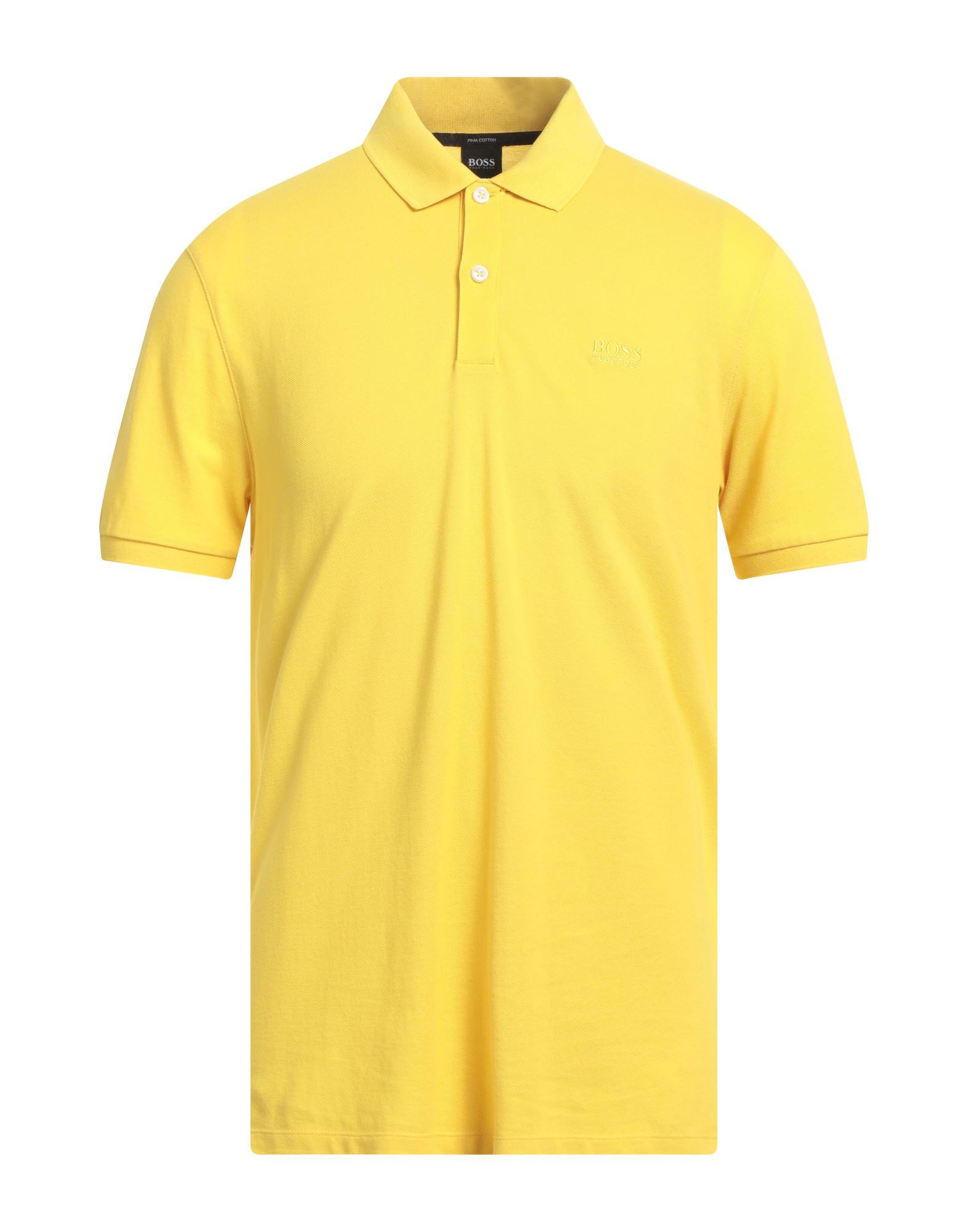 Hugo Boss Boss  Polo Shirts In Yellow