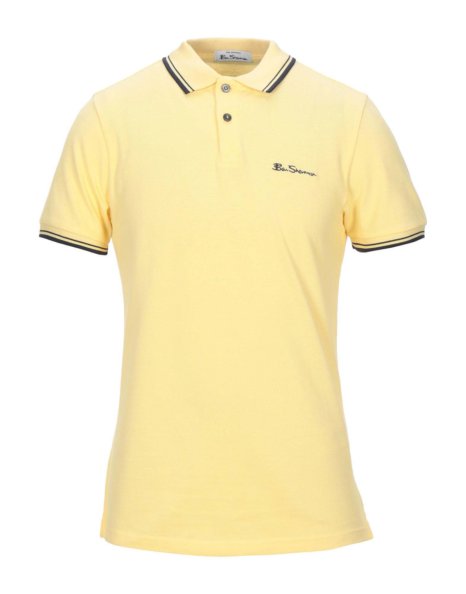 Ben Sherman Polo Shirts In Light Yellow