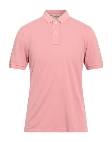 Shop Gran Sasso Man Polo Shirt Pastel Pink Size 48 Cotton