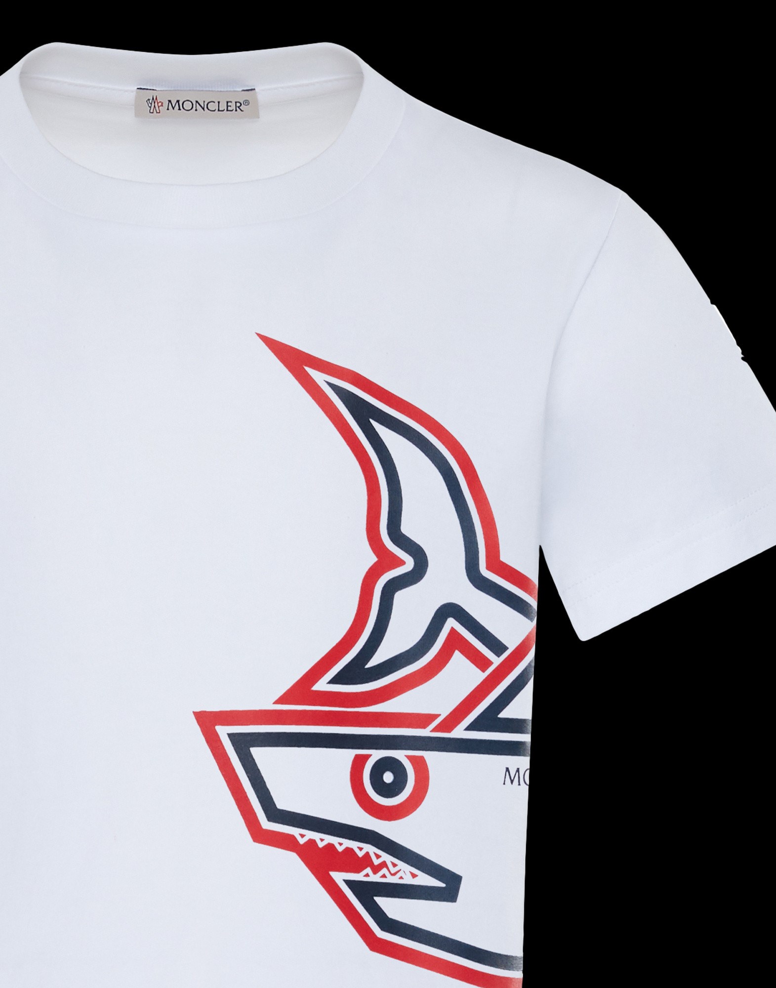 moncler shark t shirt