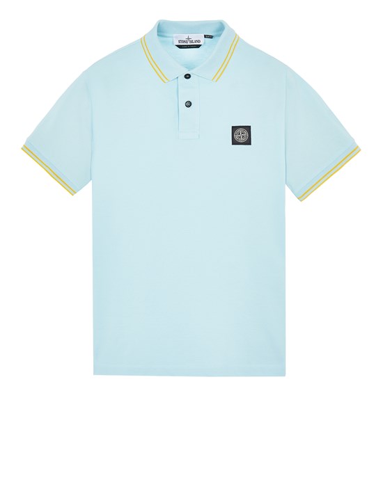 Polo Homme 22S18 STRETCH PIQUÉ Front STONE ISLAND