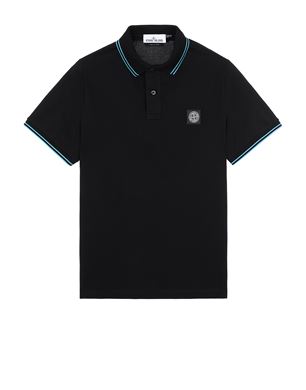 Stone island hotsell black polo