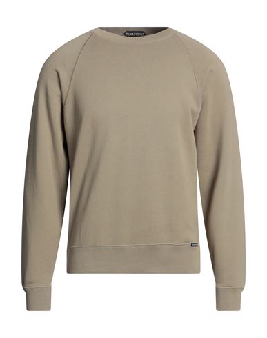 Tom Ford Man Sweatshirt Sage Green Size 42 Cotton
