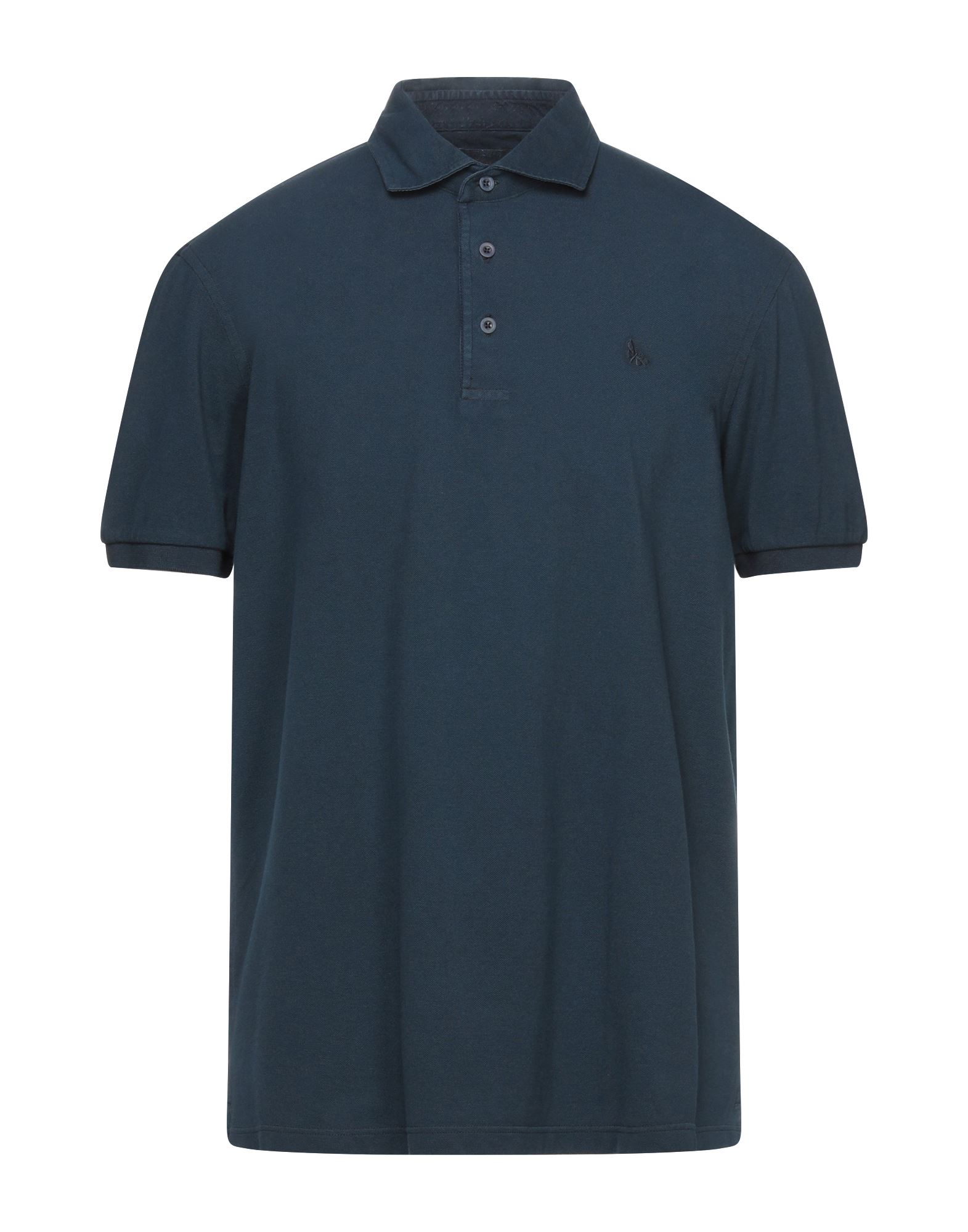 Gran Sasso Polo Shirts In Dark Blue
