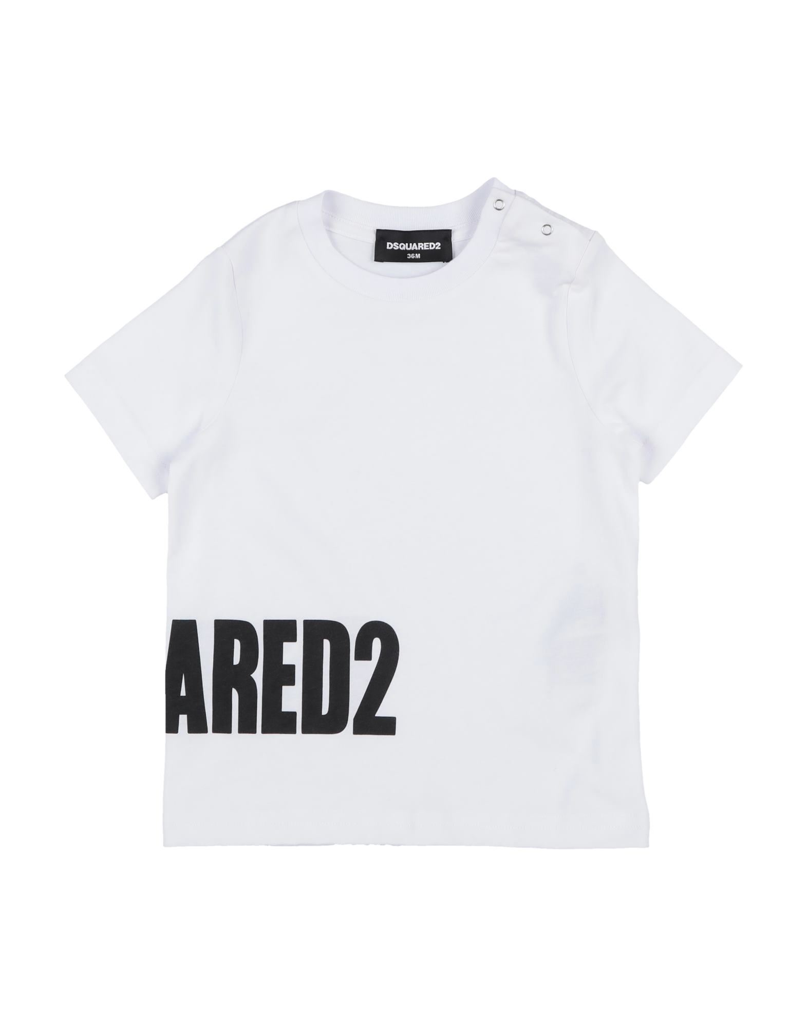 Dsquared2 Kids' T-shirts In White