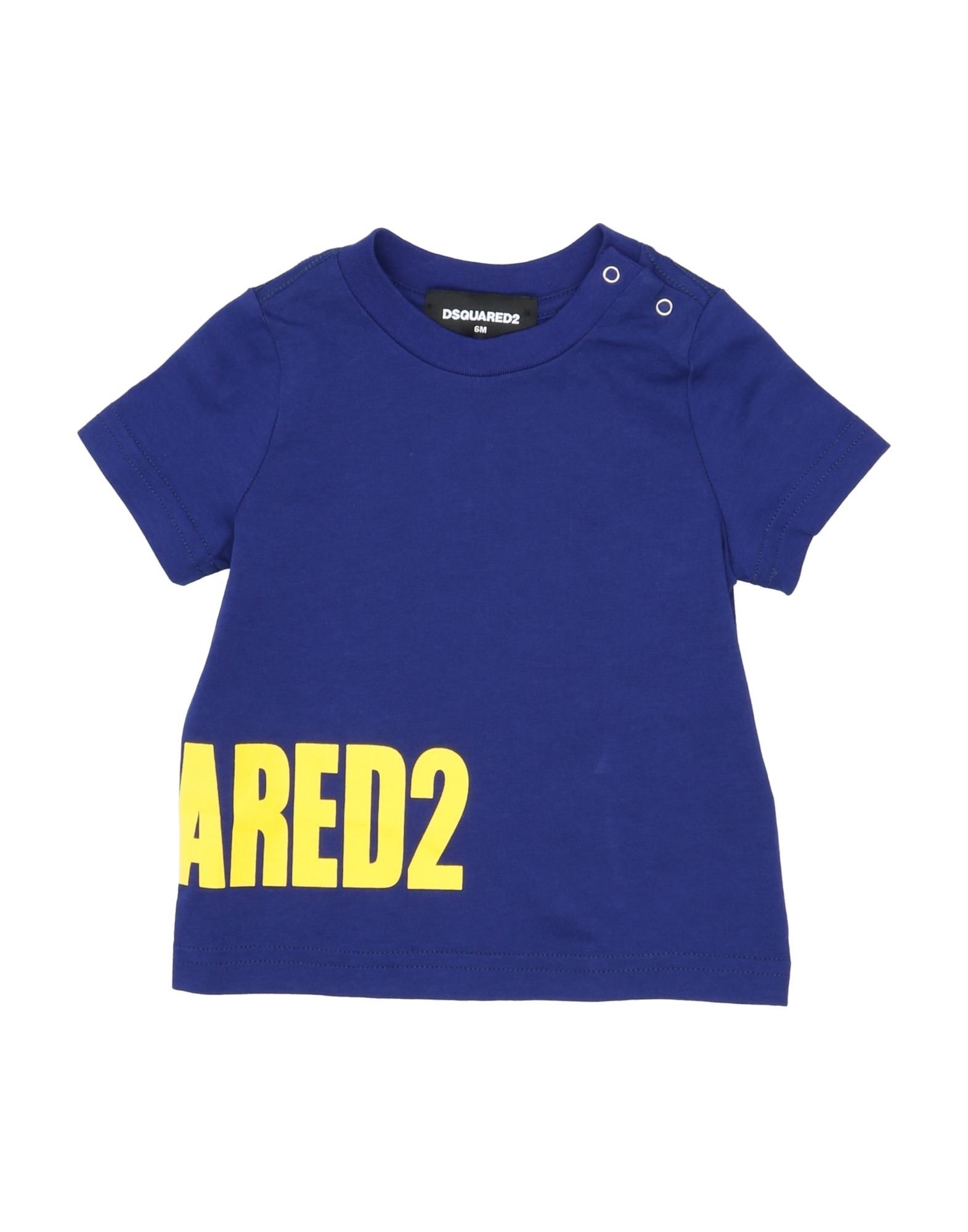 Dsquared2 Kids' T-shirts In Blue