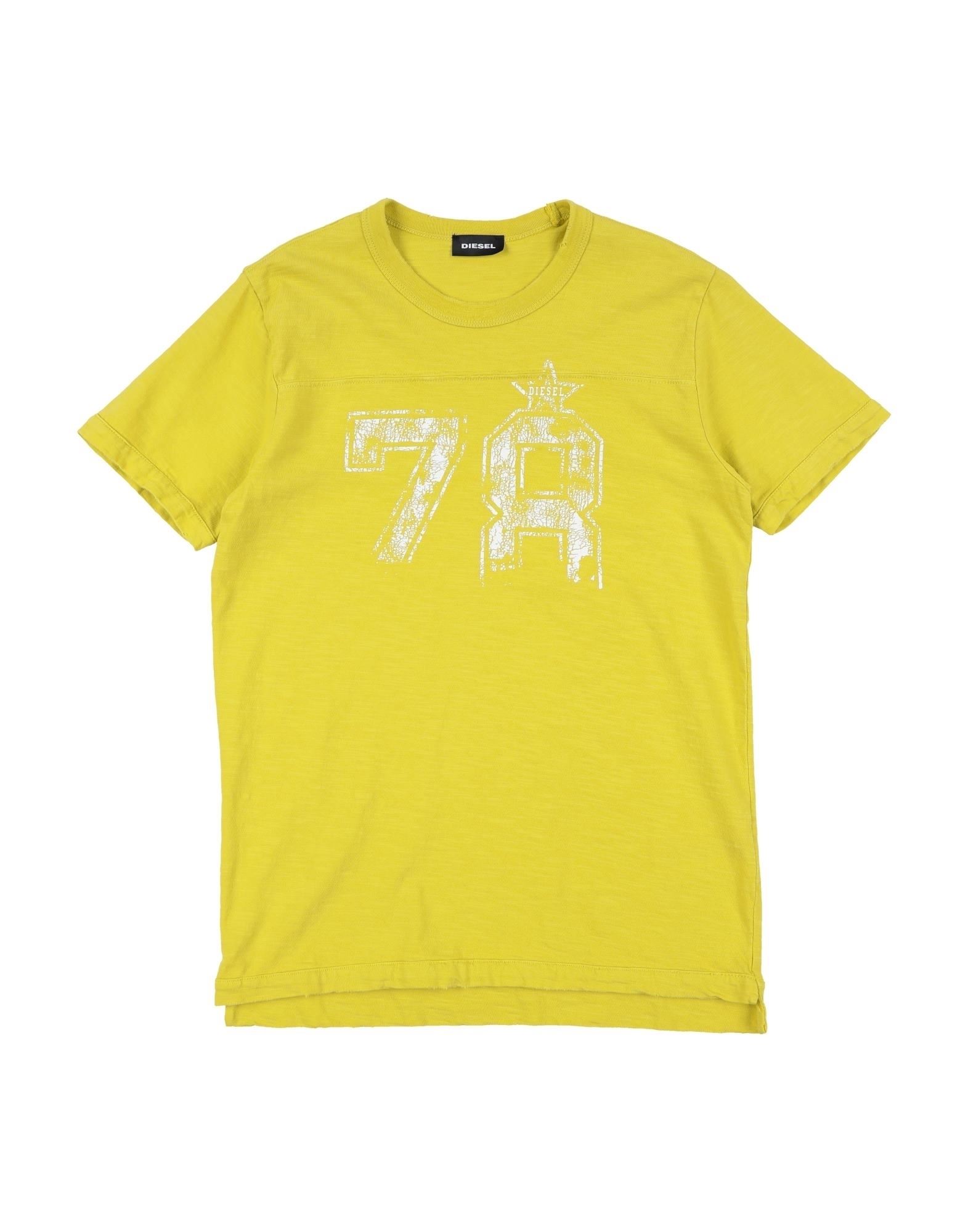 Diesel T-shirts In Yellow