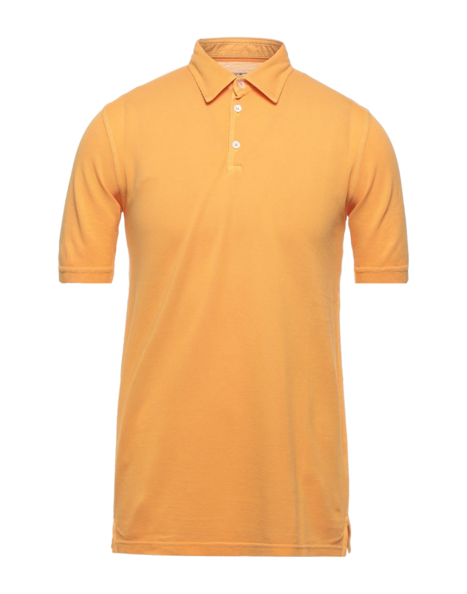 Fedeli Polo Shirts In Orange