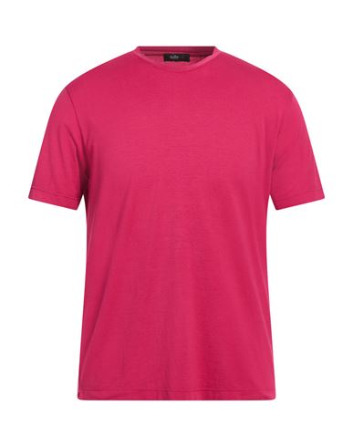 Suite 191 Man T-shirt Magenta Size 40 Cotton, Elastane In Pink