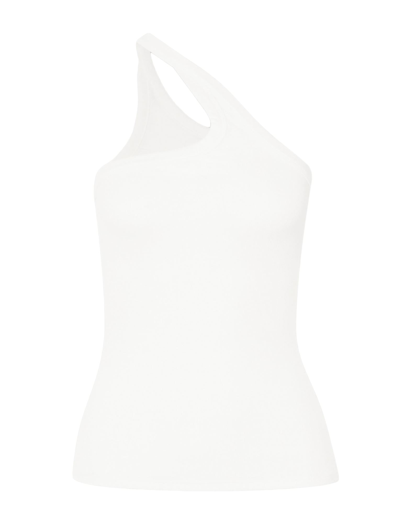 The Line By K Aisling Ivory One-shoulder Stretch-jersey Bodysuit
