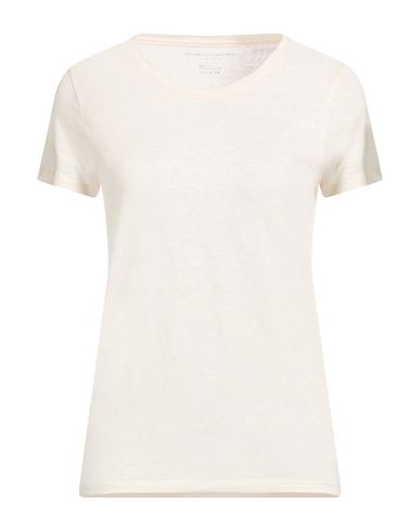 Majestic Filatures Woman T-shirt Off White Size 2 Linen, Elastane In White