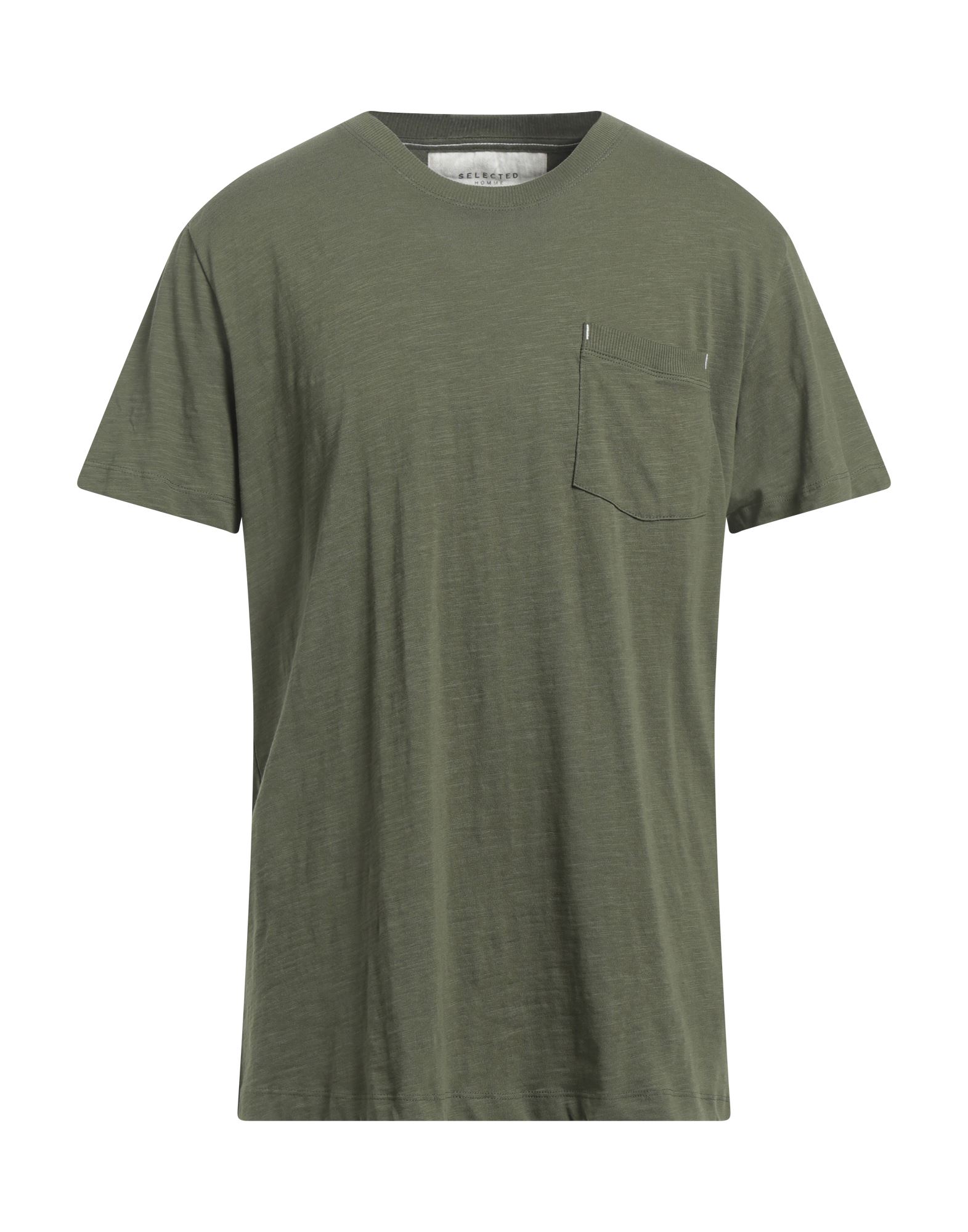 Selected Homme T-shirts In Green