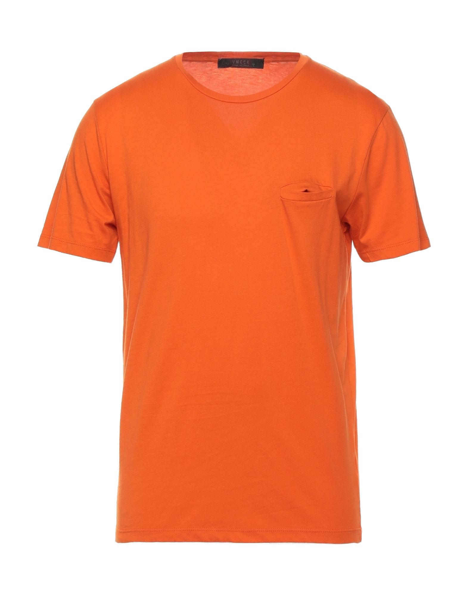 Vneck T-shirts In Orange