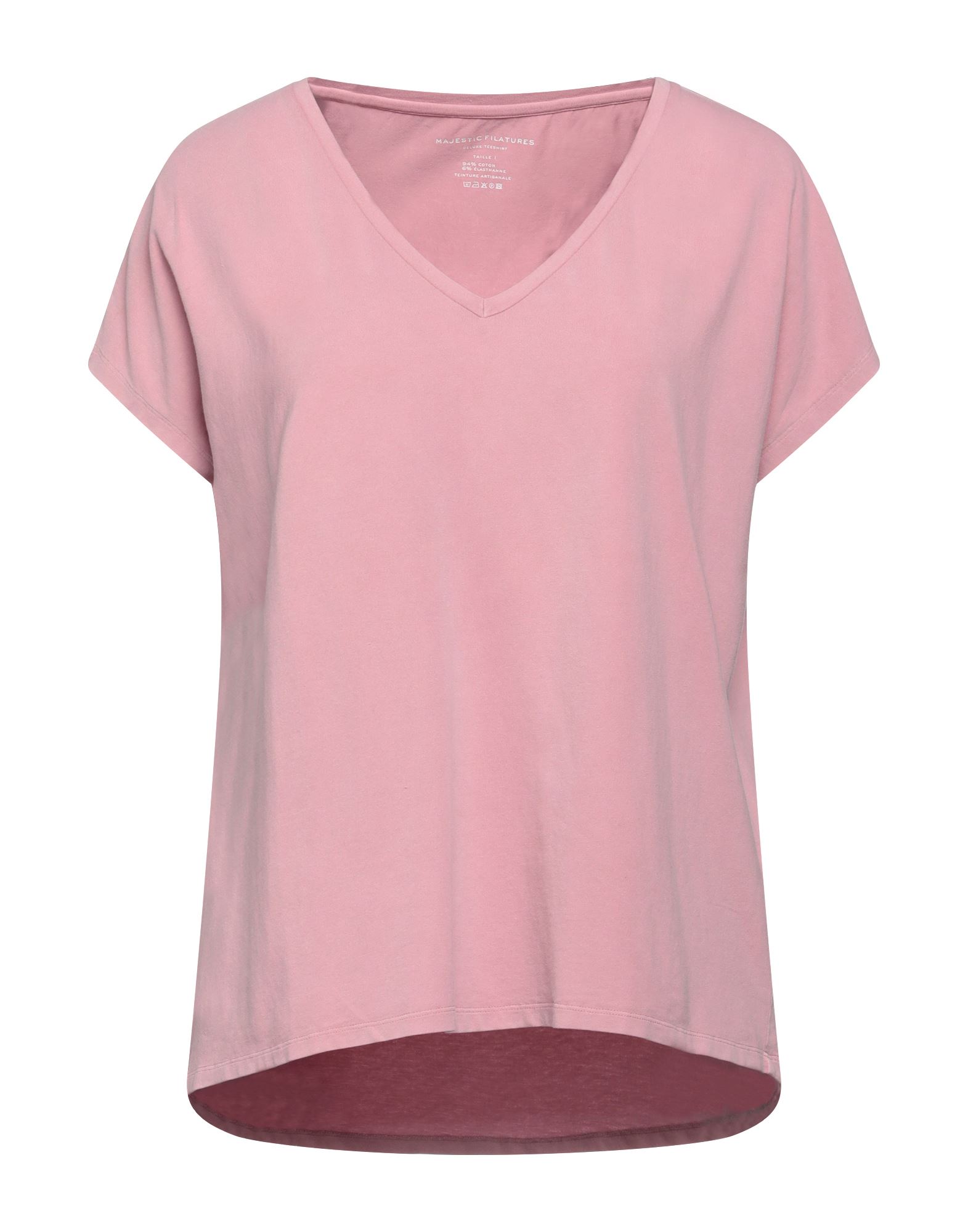 Majestic T-shirts In Pink