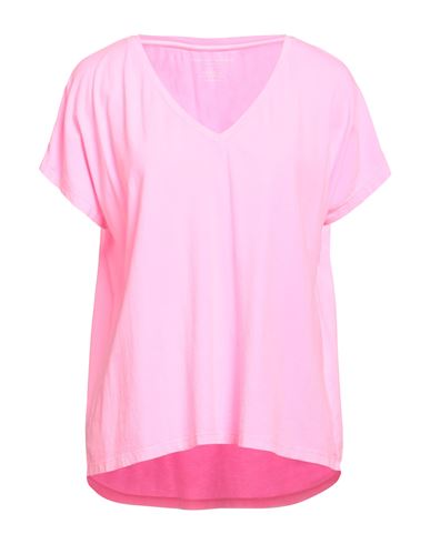 Majestic Filatures Woman T-shirt Fuchsia Size 3 Cotton, Elastane In Pink