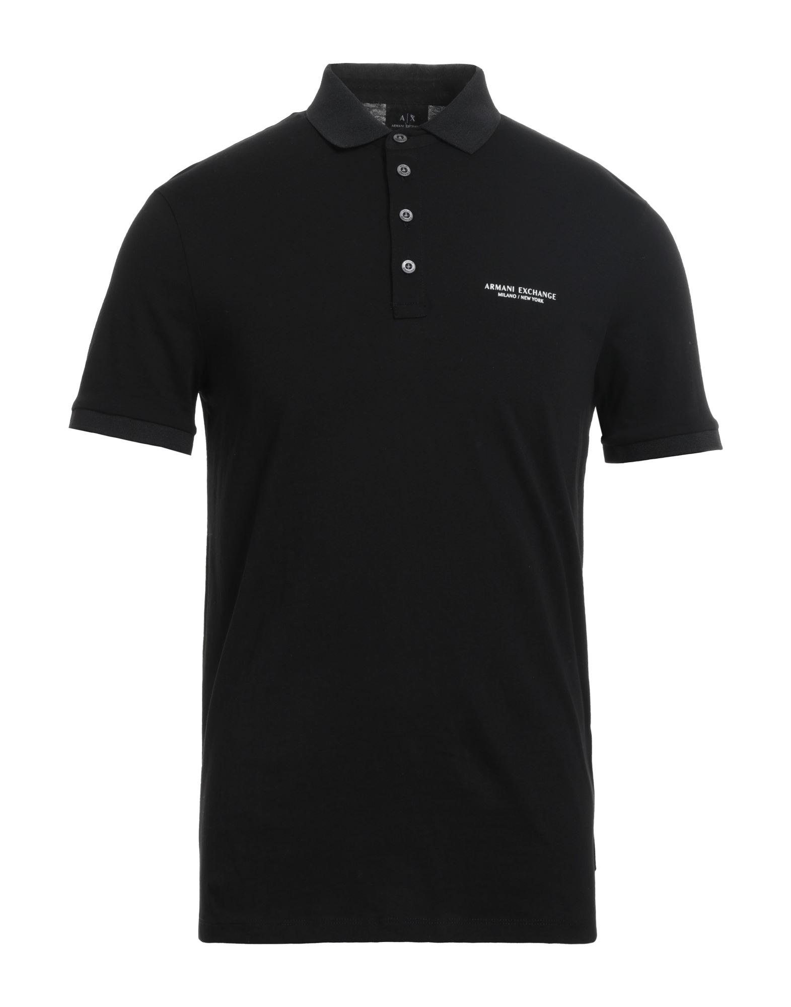 Armani Exchange Polo Shirts In Midnight Blue