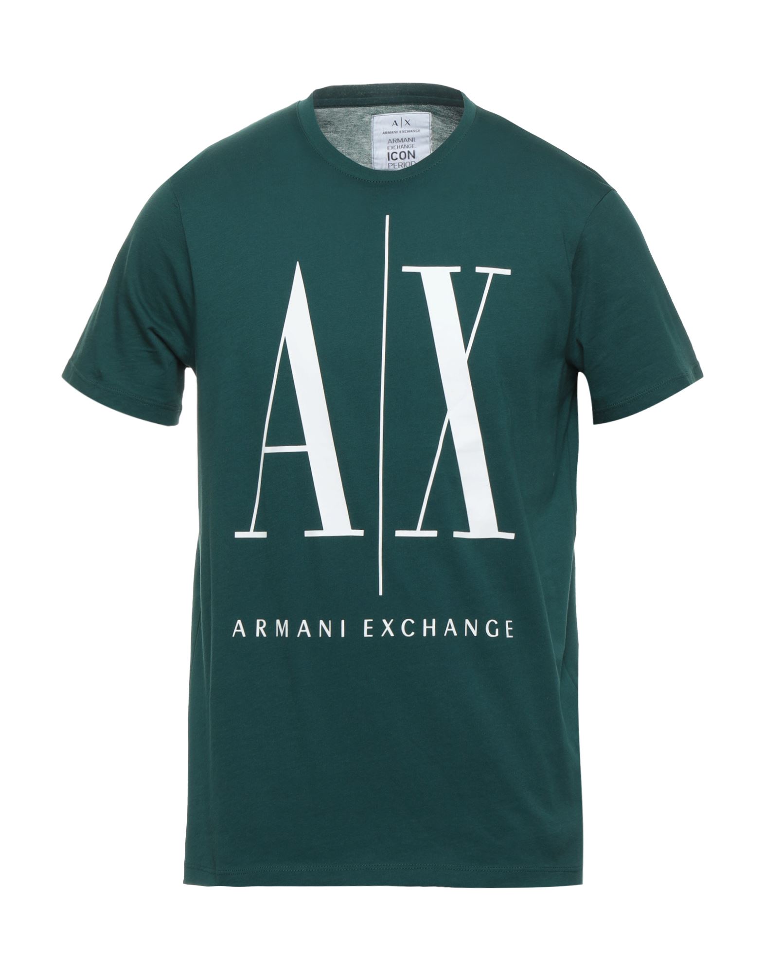 Armani Exchange T-shirts In Deep Jade