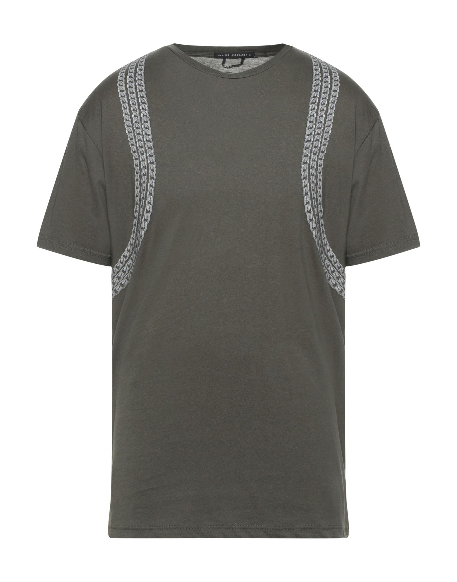 Daniele Alessandrini T-shirts In Military Green