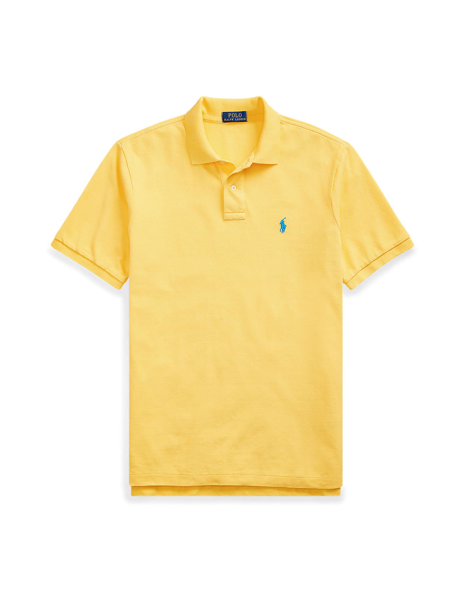 Polo Ralph Lauren Polo Shirts In Yellow | ModeSens