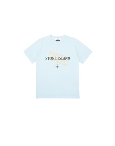 STONE ISLAND JUNIOR Short sleeve t-shirt Man 21054 ‘SIGN LETTERING THREE’ PRINT f