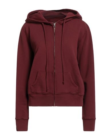 Nili Lotan Woman Sweatshirt Burgundy Size L Cotton In Red