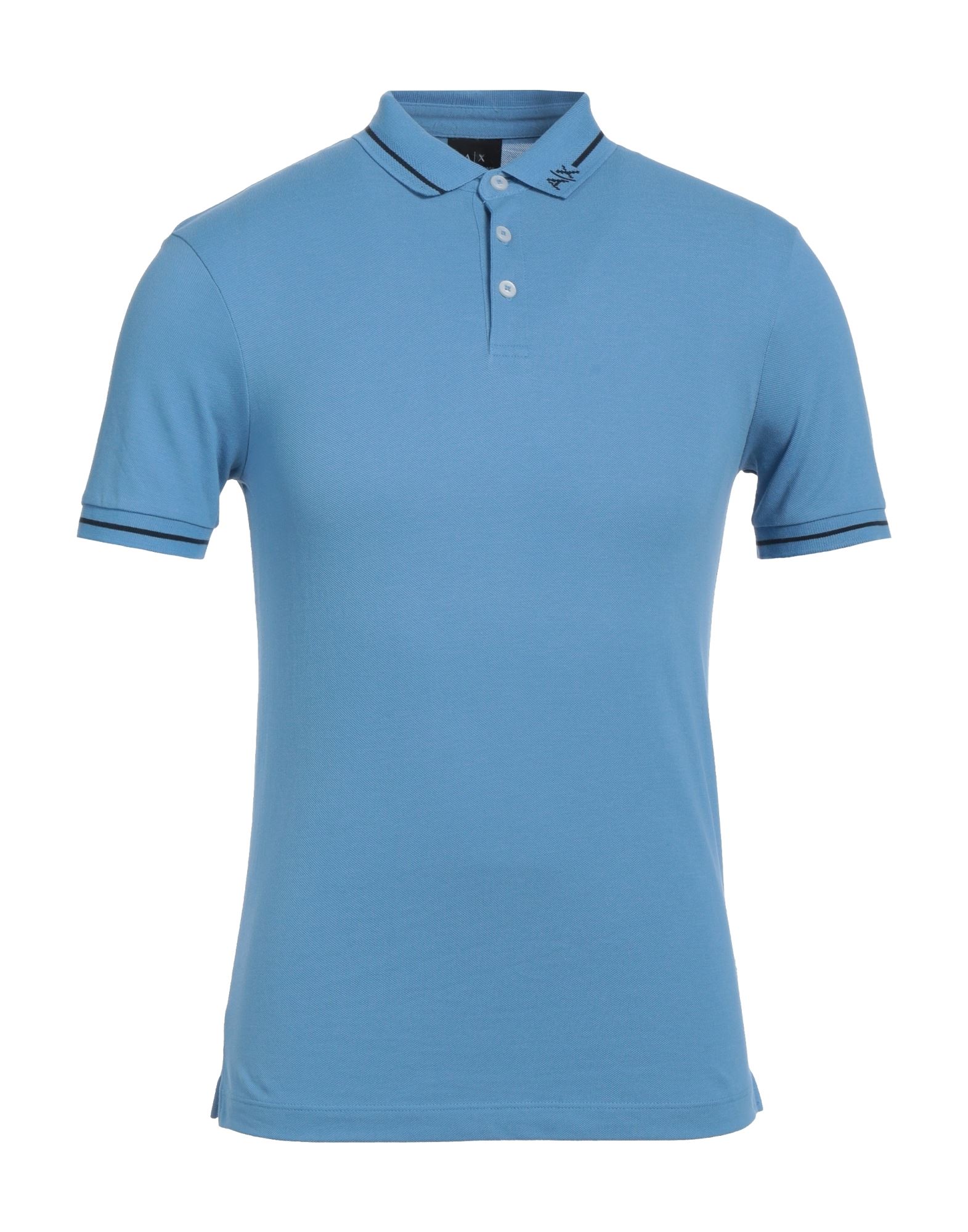 Opvoeding Acht Oppervlakkig Armani Exchange Polo Shirts In Blue | ModeSens
