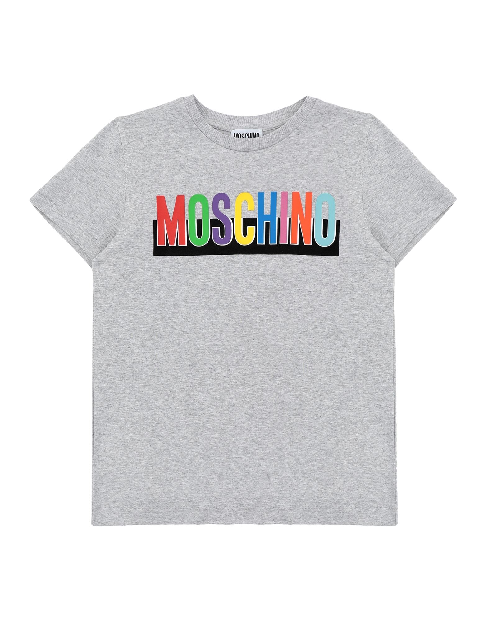 Moschino Teen T-shirts In Grey