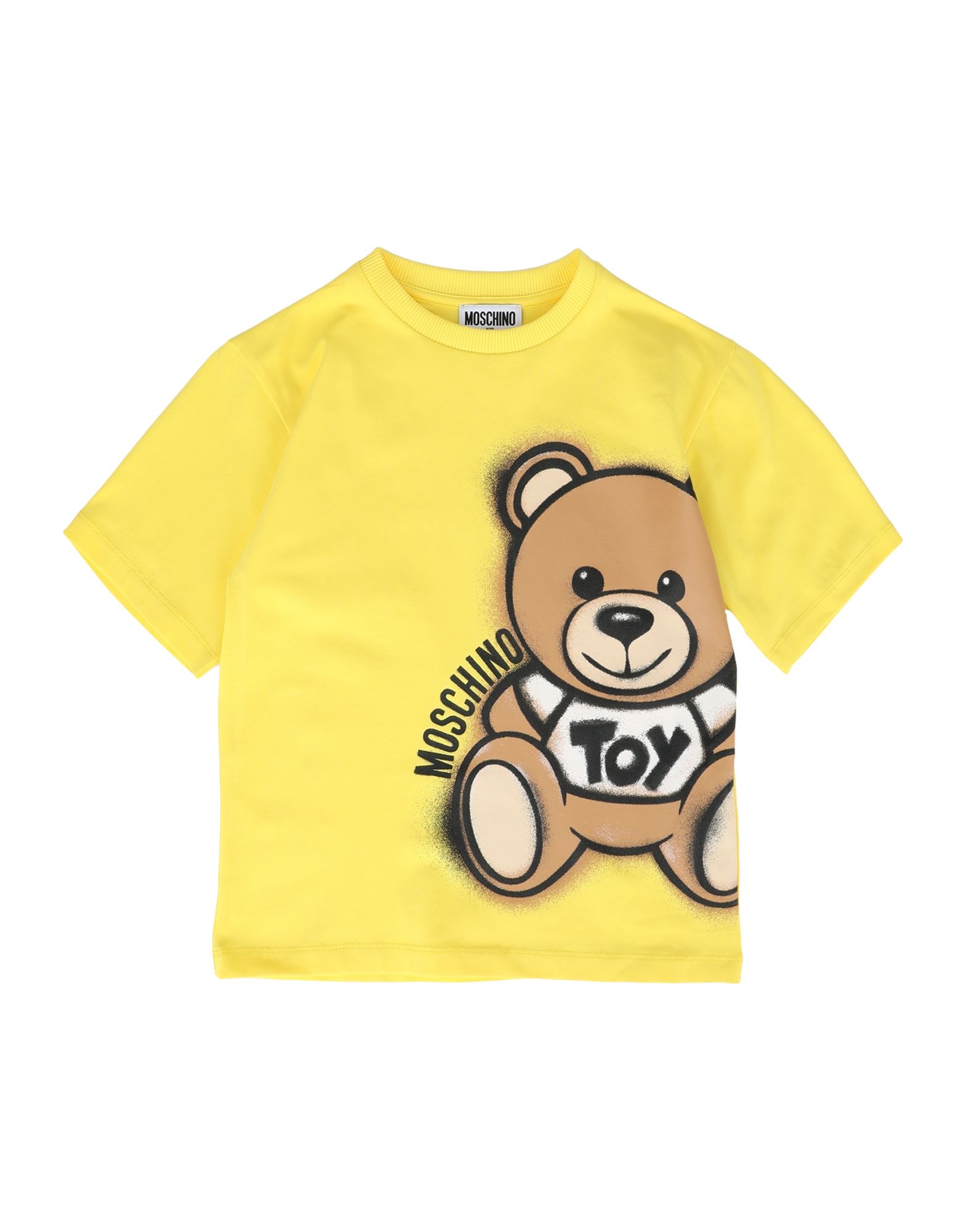 Moschino Teen T-shirts In Yellow