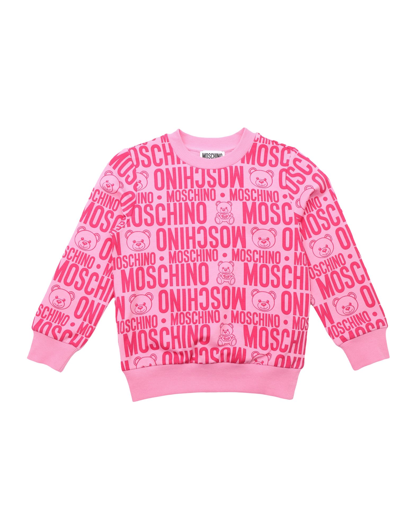 Moschino Teen Sweatshirts In Pink