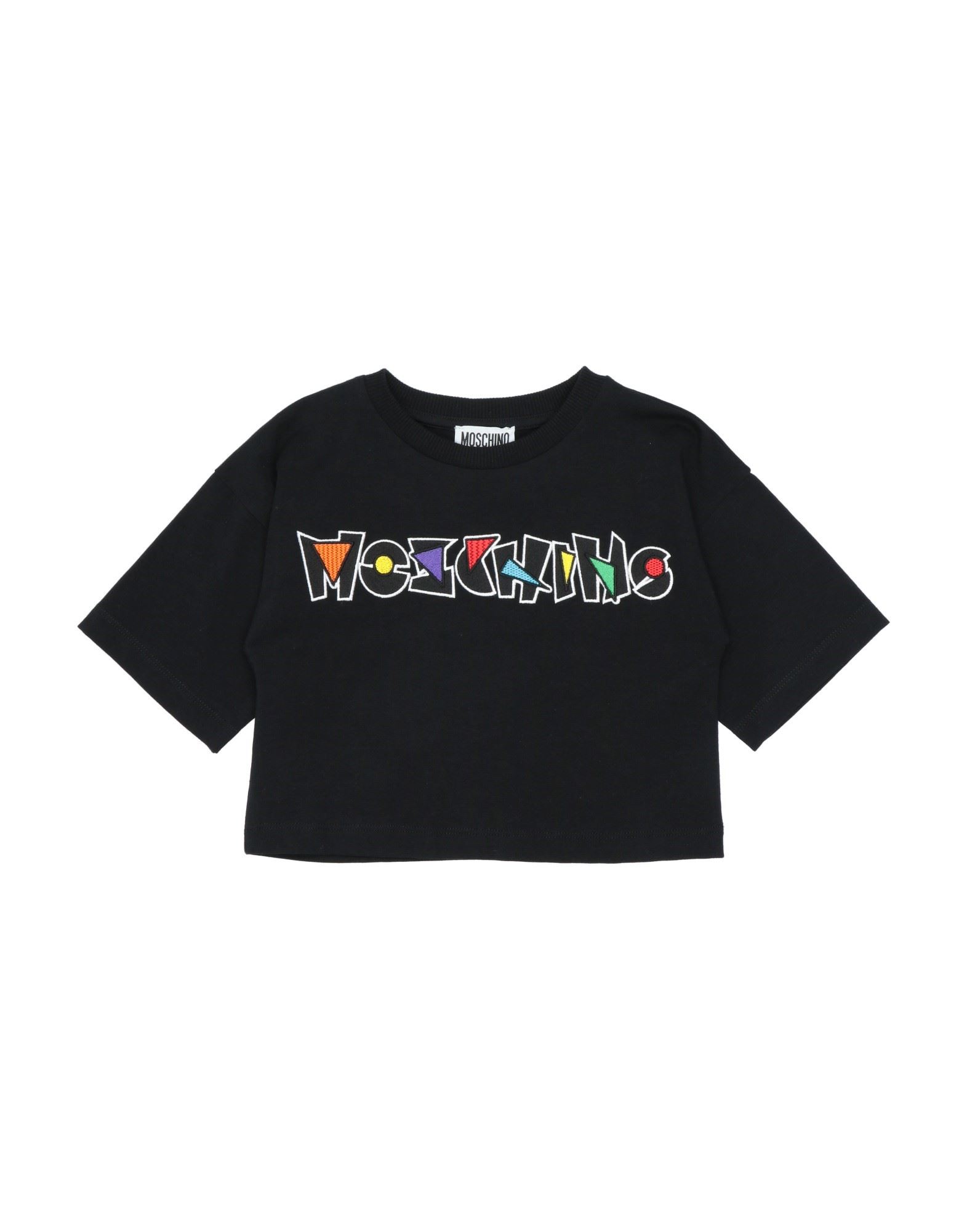Moschino Kid Kids' T-shirts In Black