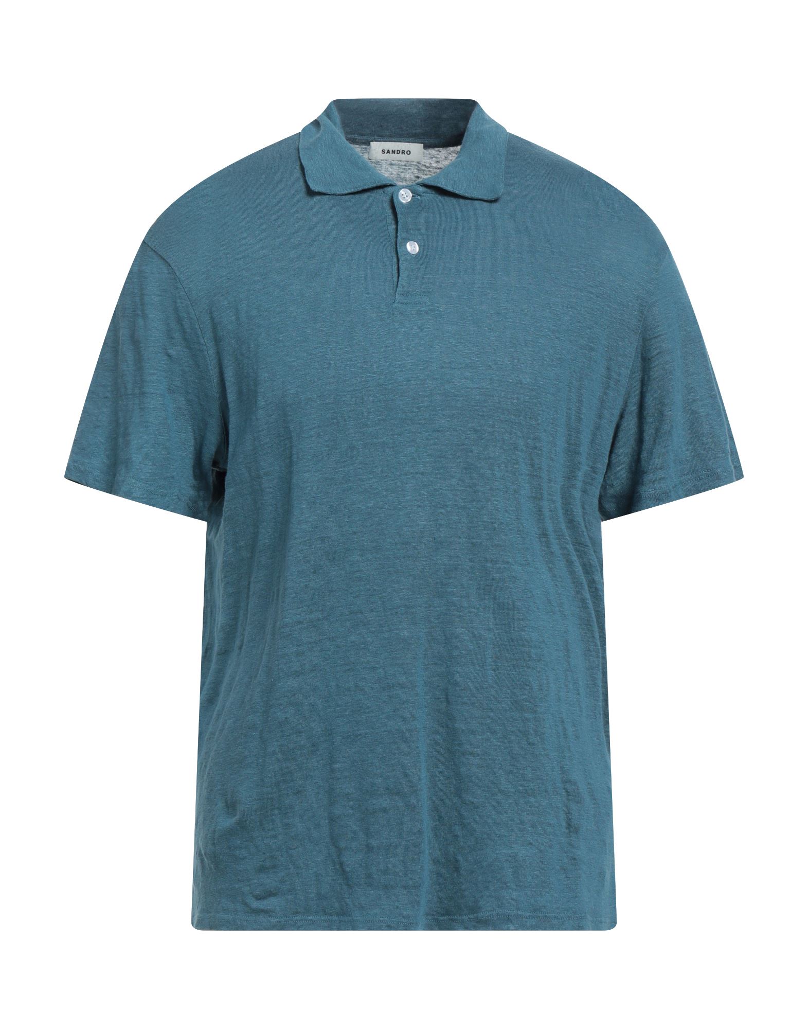 Sandro Polo Shirts In Blue