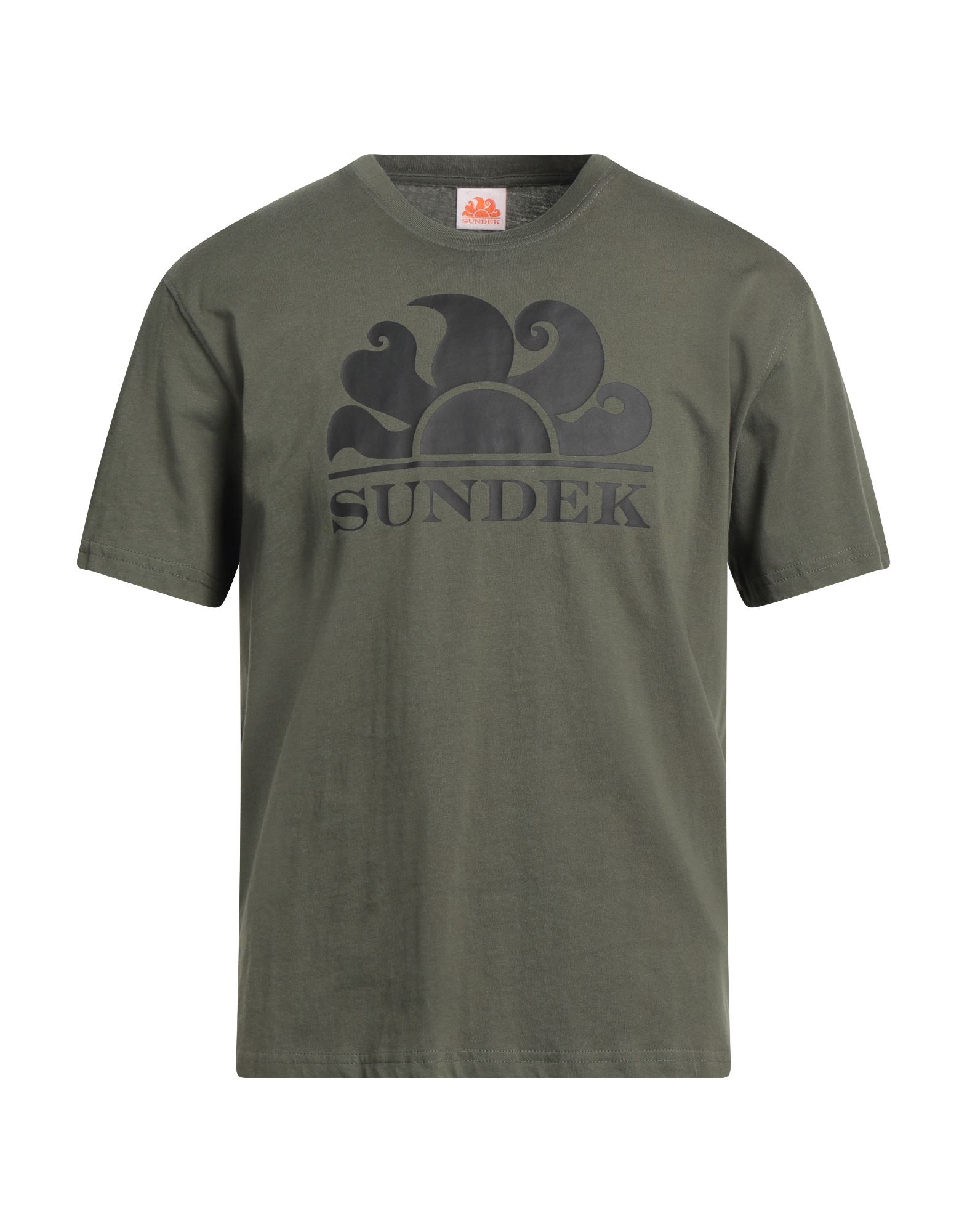 Sundek T-shirts In Military Green