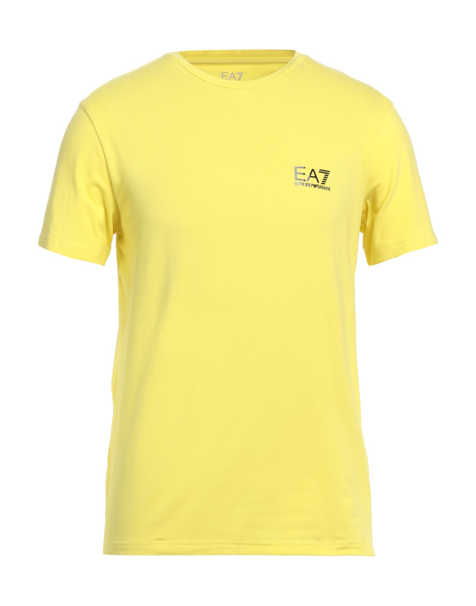 Ea7 T-shirts In Yellow