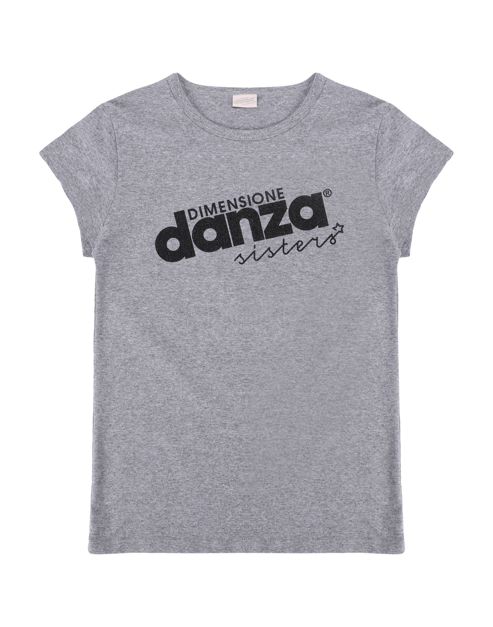 《セール開催中》DIMENSIONE DANZA ガールズ 9-16 歳 T シャツ ライトグレー 10 コットン 60% / ポリエステル 30% / ポリウレタン® 10% BIELASTIC T-SHIRT GIRL