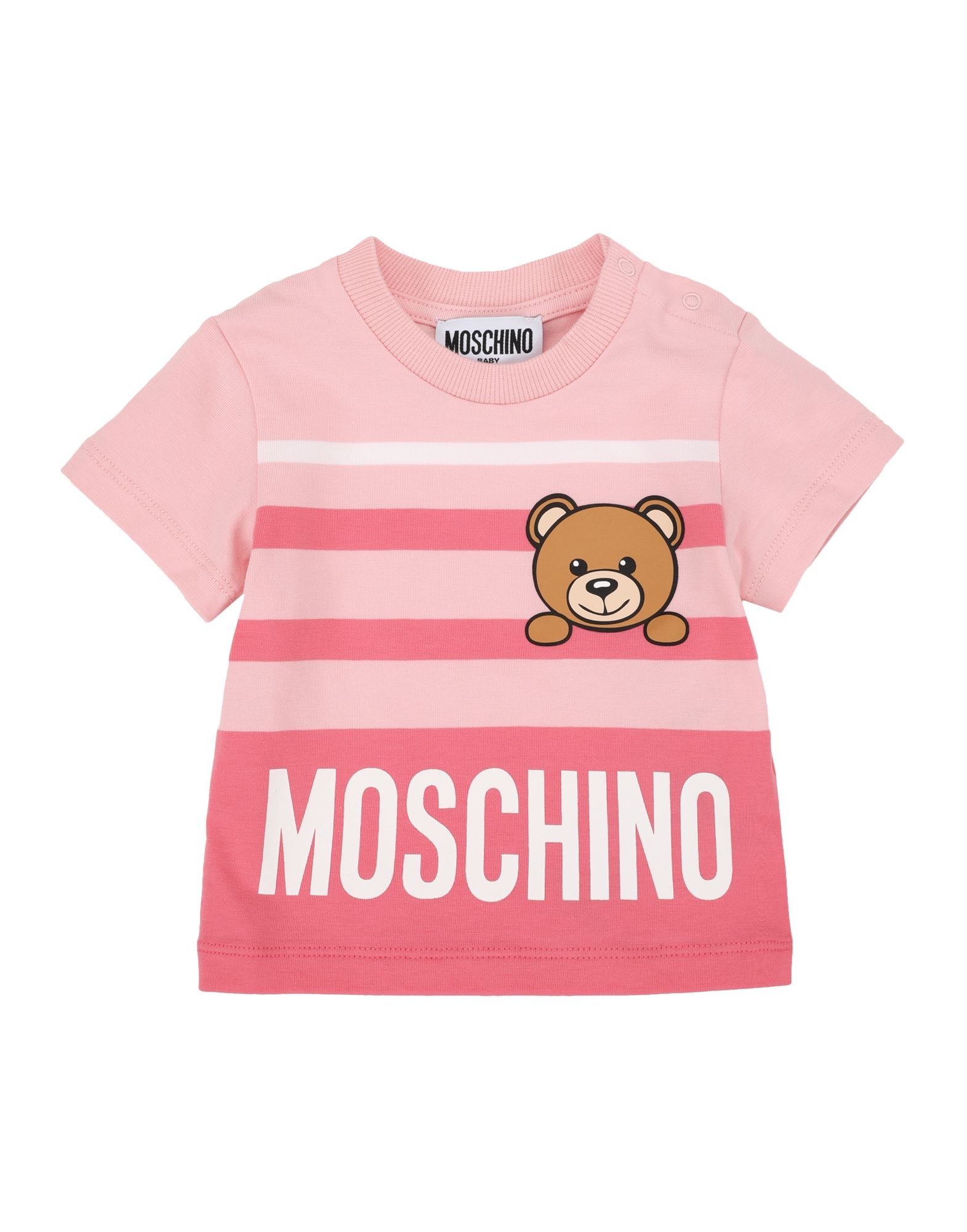 Moschino Baby T-shirts In Pink