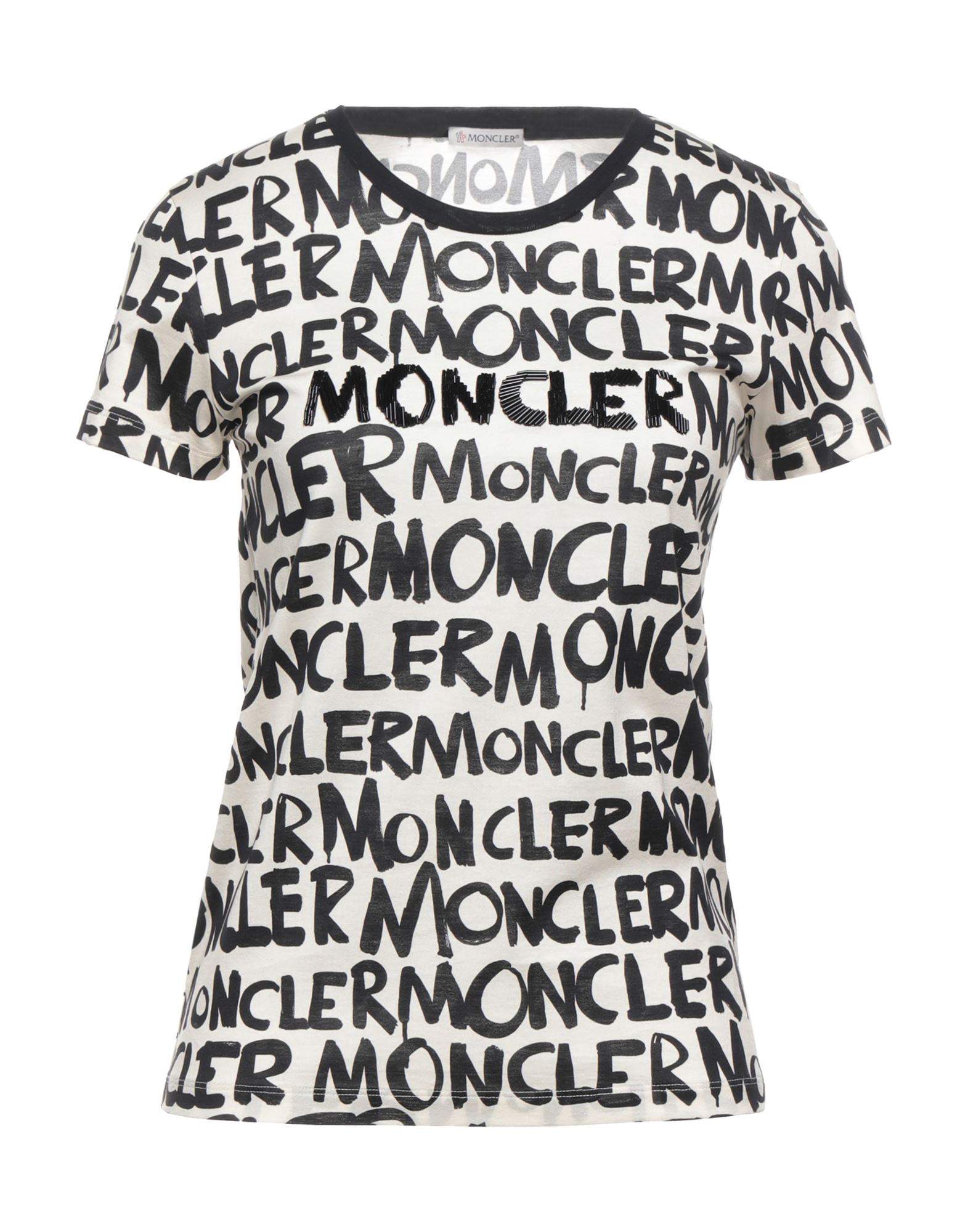【楽天スーパーセール】 moncler Tシャツ レディース Tシャツ/カットソー(半袖/袖なし)
