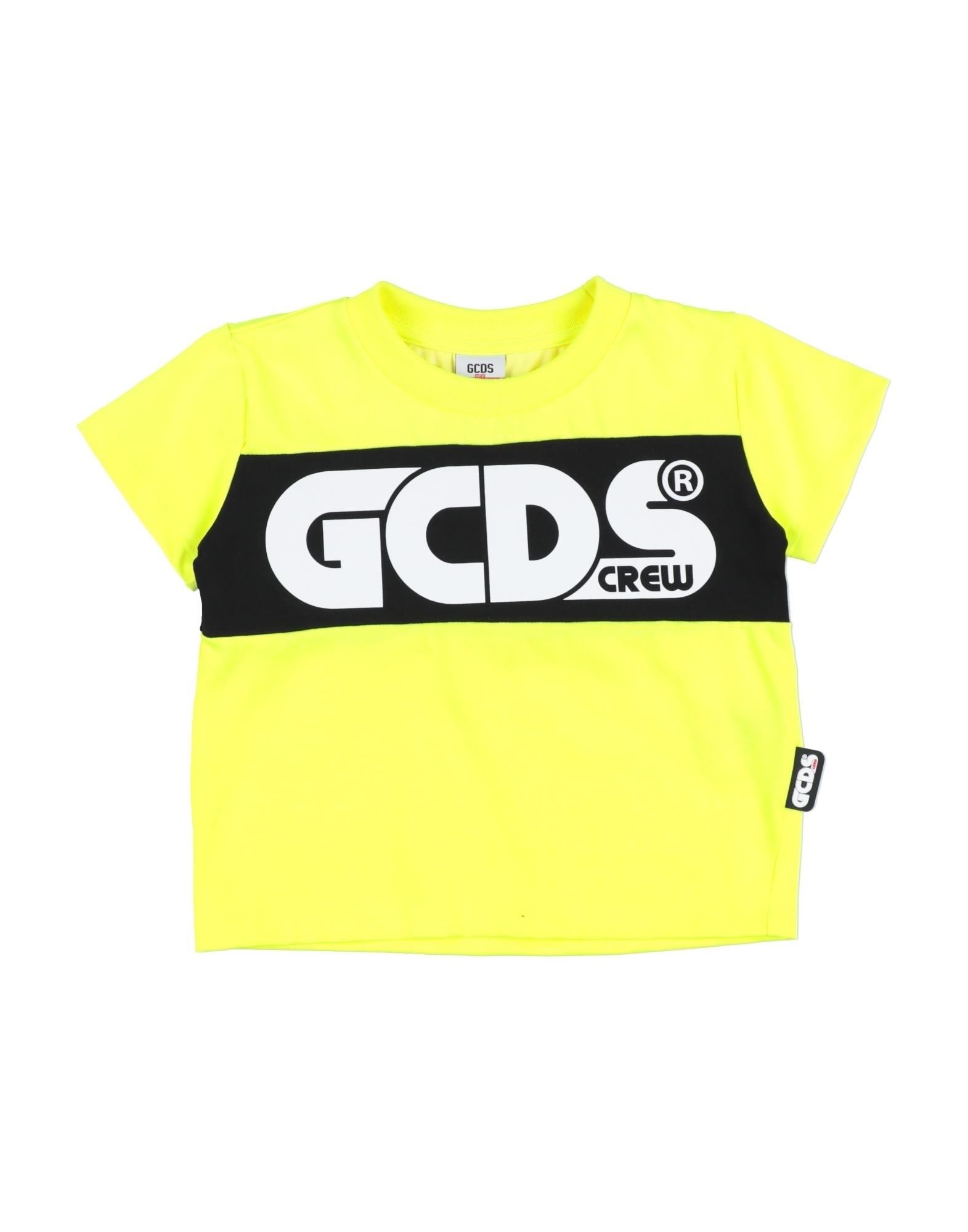 Gcds Mini T-shirts In Green