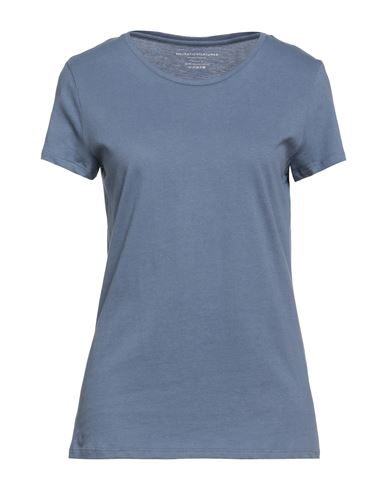Majestic Filatures Woman T-shirt Pastel Blue Size 3 Cotton